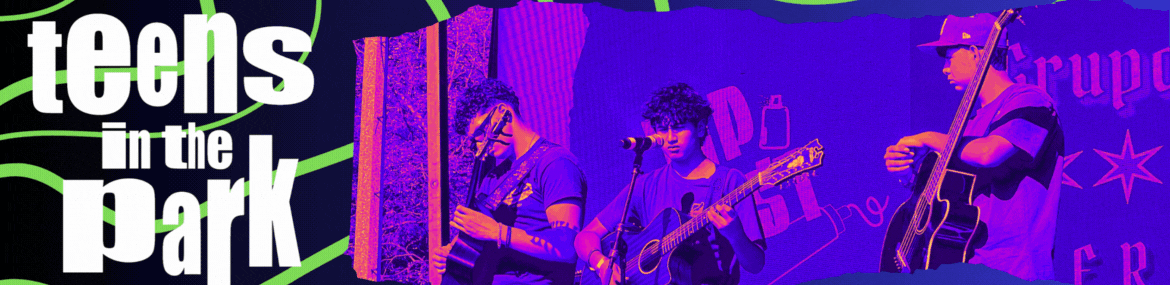 teens in the parks having fun